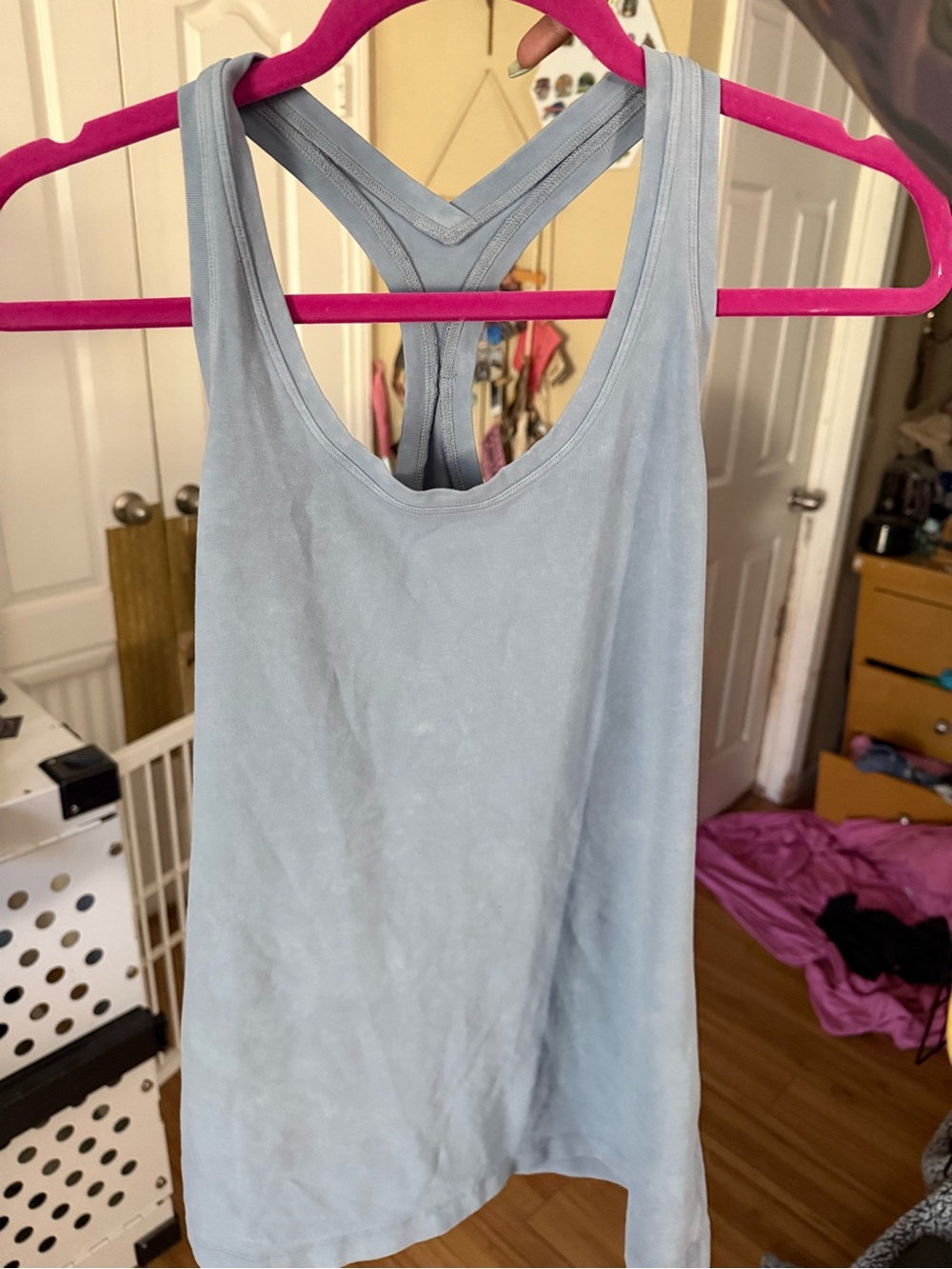 lululemon athletica Light Blue Racerback Tank